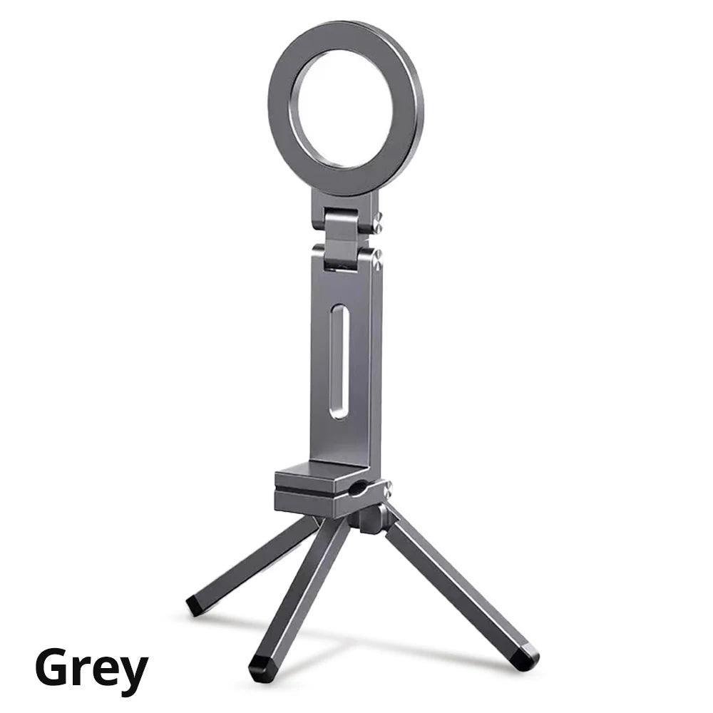Magnetic Foldable Phone Tripod – 360° MagSafe Stand Phone Tripod Stand Axl black