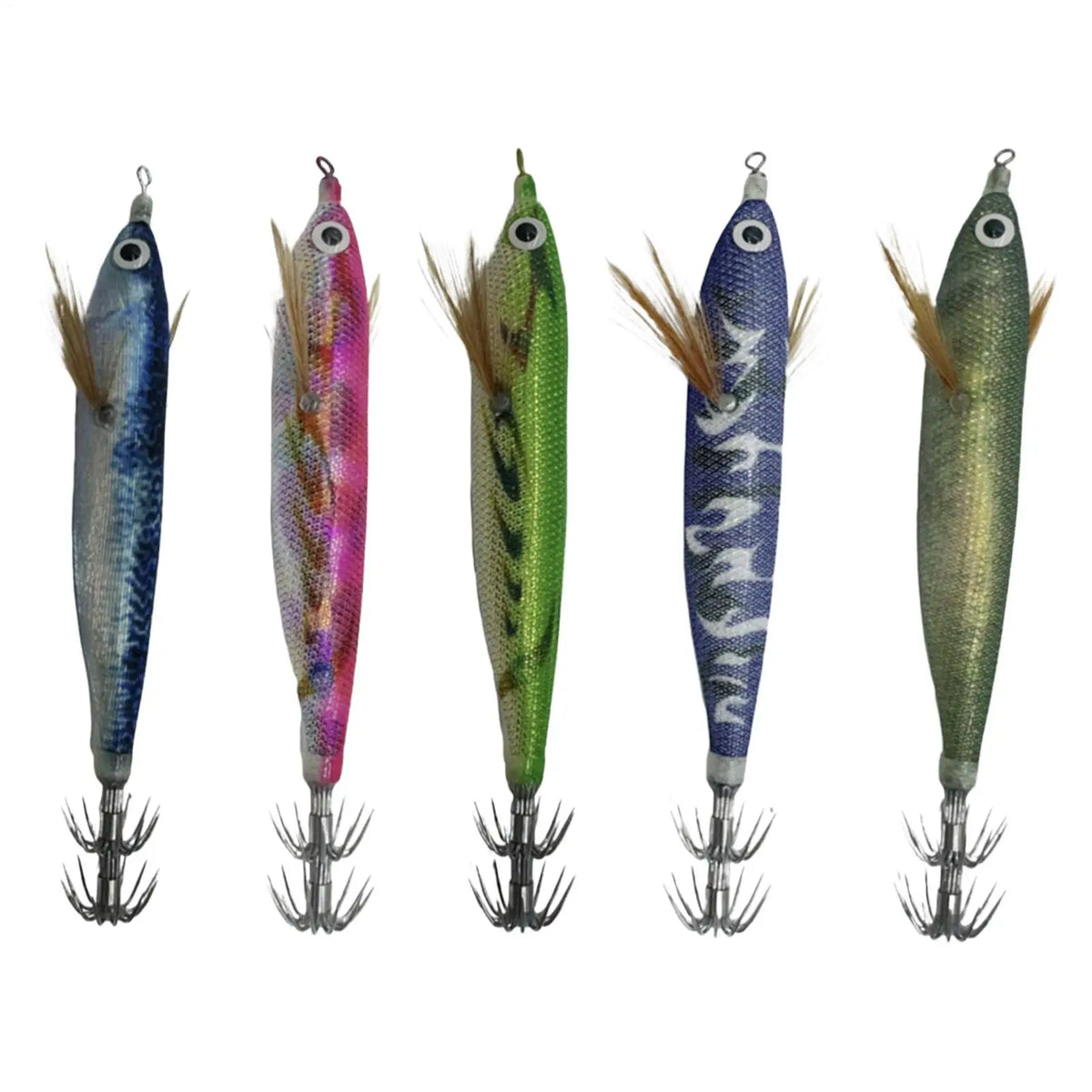 Glowing Squid Jig 4.7in | Sound Beads Saltwater Fishing Lure Squid Fishing Jig Axl
