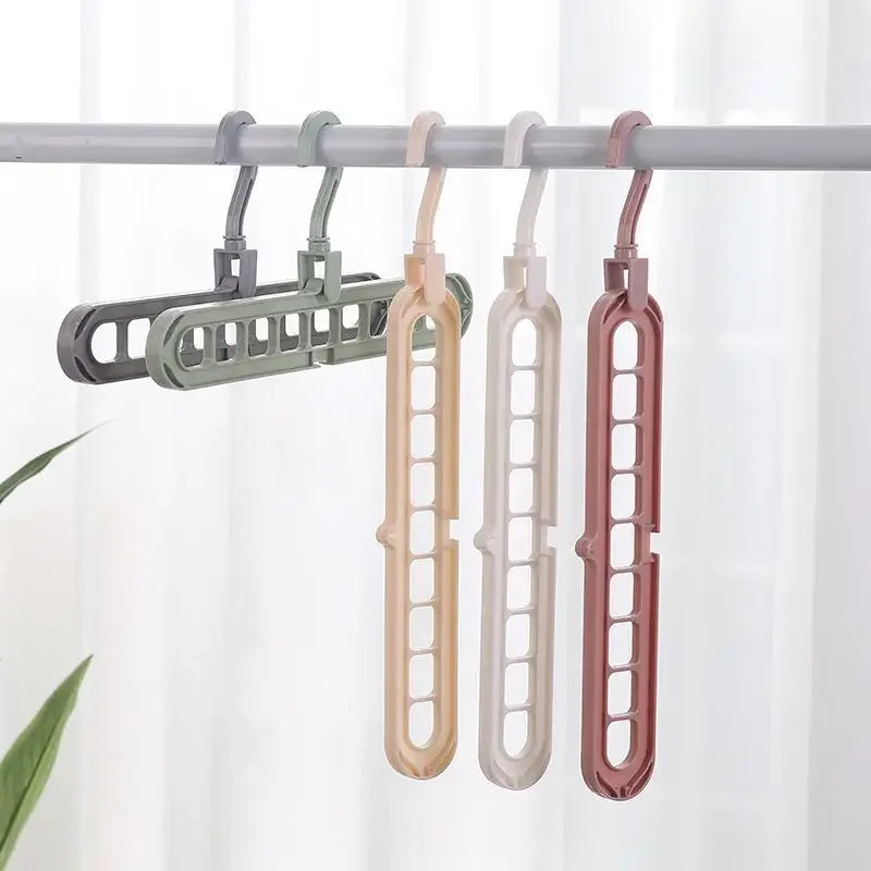 Space-Saving Multi-Port Clothes Hanger Closet Organizer Closet Hanger Organizer Axl