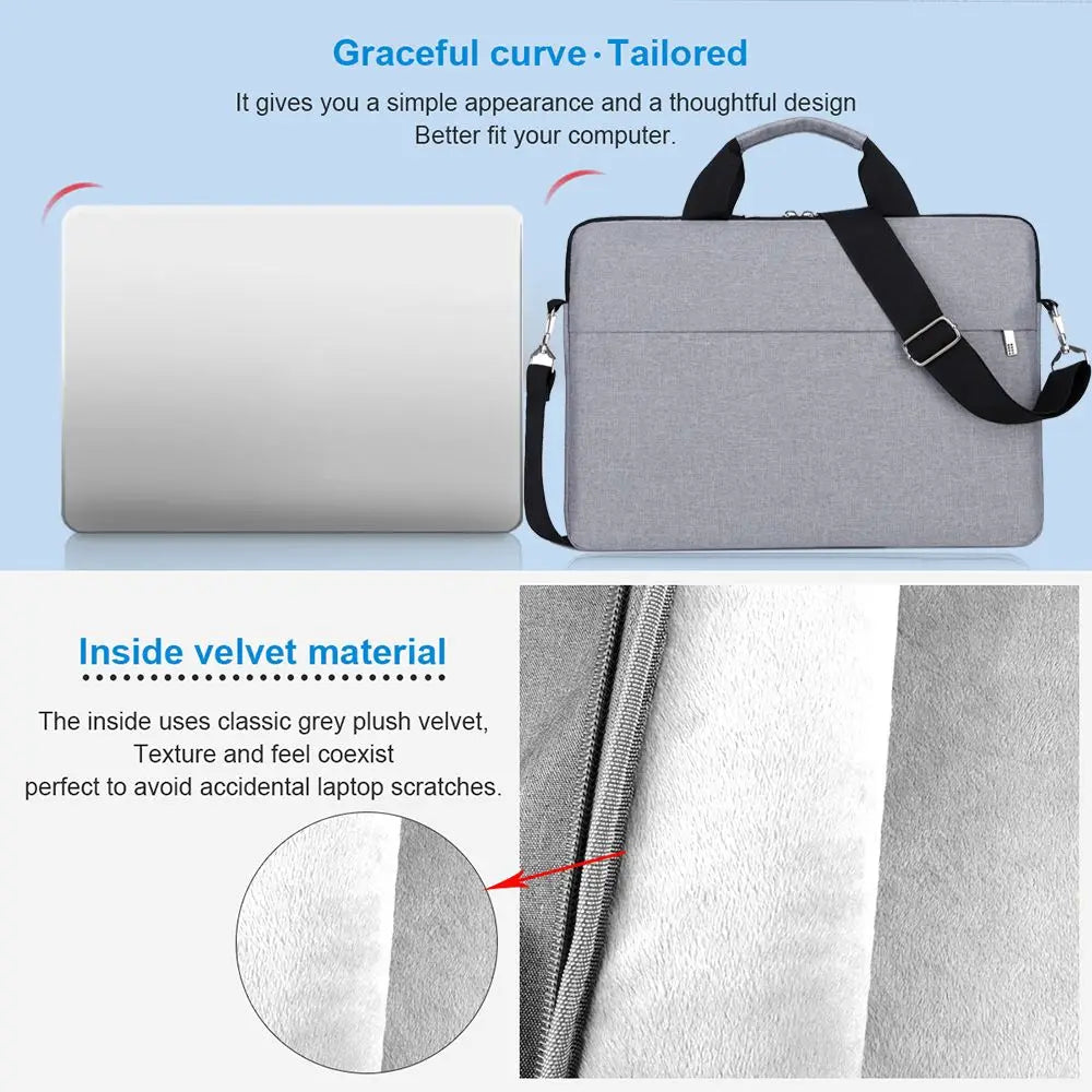 Ultra Slim Laptop Sleeve Bag 13.3 14 15.6 Inch – Waterproof Laptop Sleeve Bag Axl