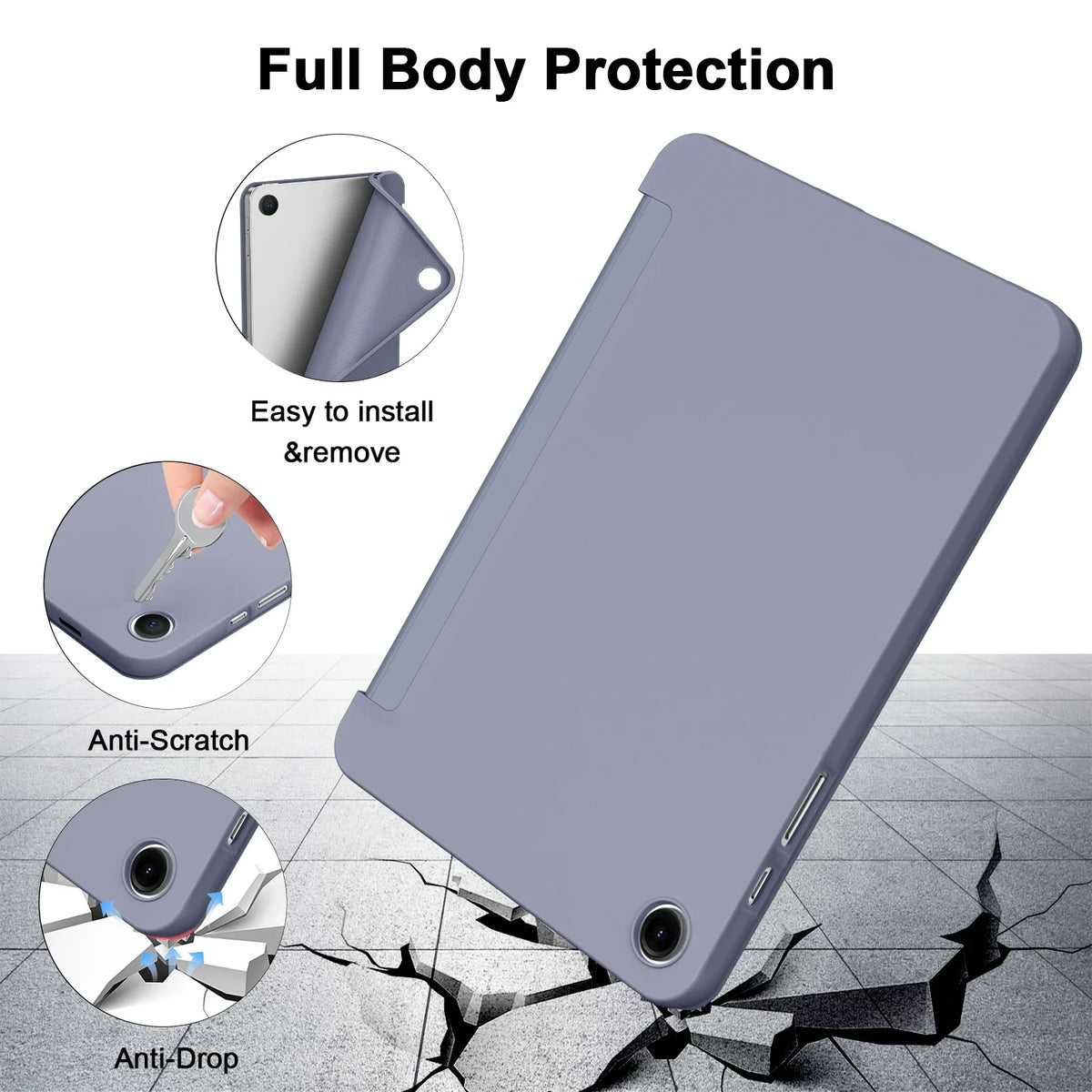 Samsung Galaxy Tab A9 Plus 11" 2023 Case – Tri-Fold Stand Cover Tablet Case Axl
