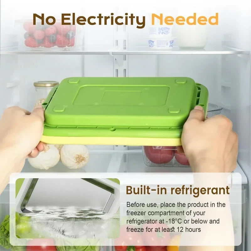 Rolled Ice Cream Maker Pan with 2 Scrapers | DIY Dessert Tray Ice Cream Maker Pan Axl