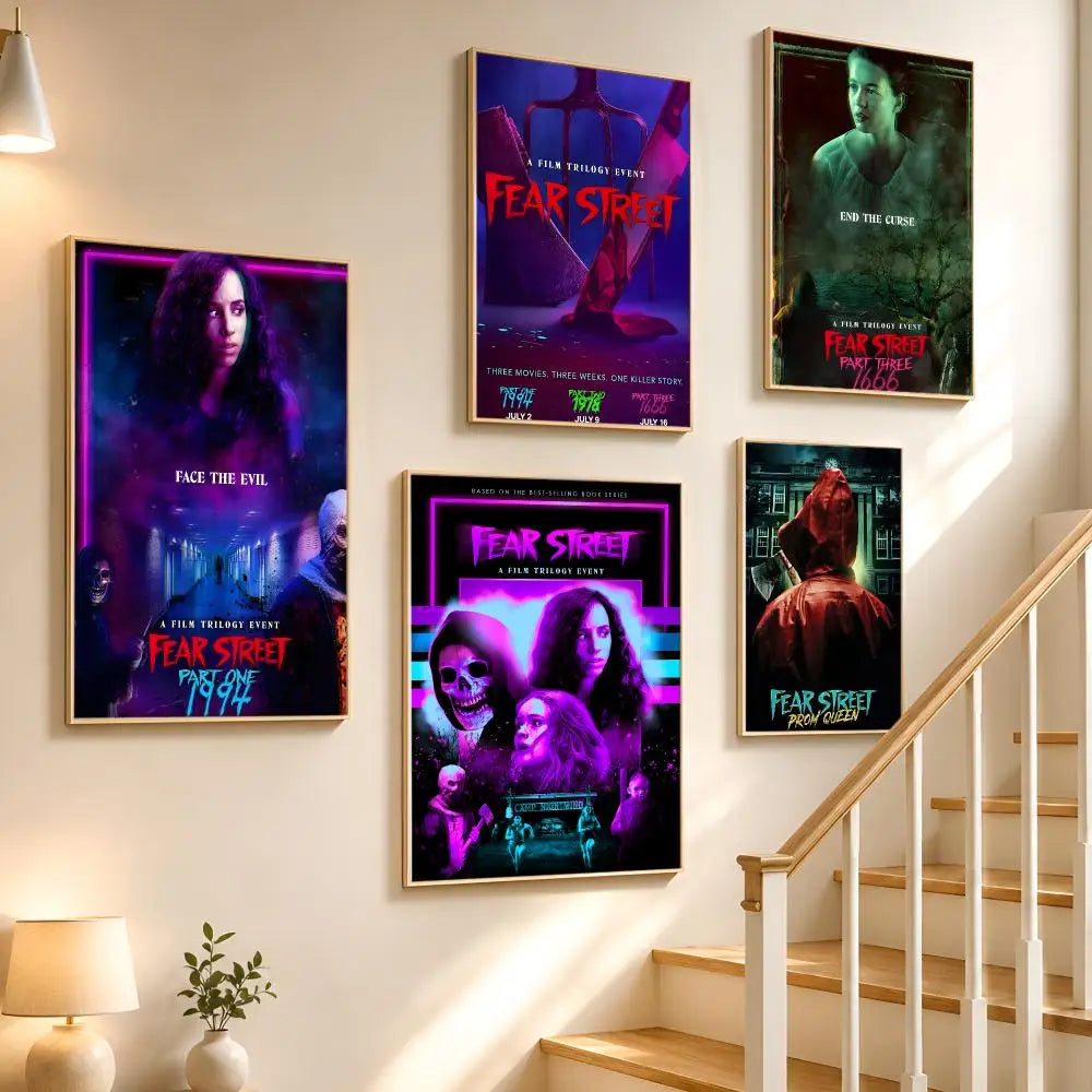 Fear Street Horror Movie Poster – HD Waterproof Wall Sticker Wall Art Poster Axl