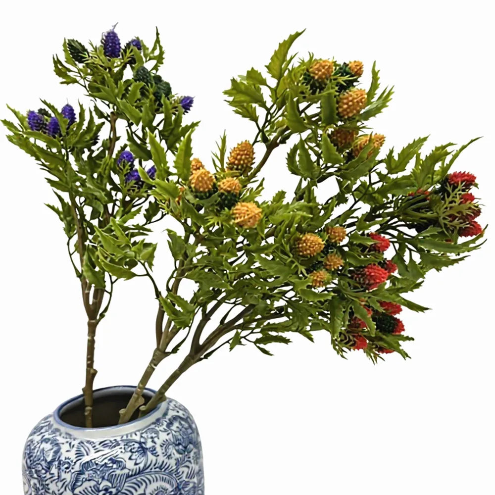 Artificial Berry Stem Fake Greenery – Wedding & Home Decor Artificial Floral Stem Axl