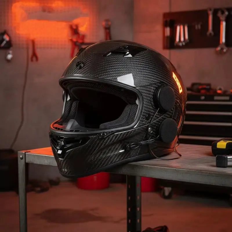 Motorcycle Helmet Bluetooth Intercom – Soft Mic & Speaker Helmet Intercom Accessory Axl