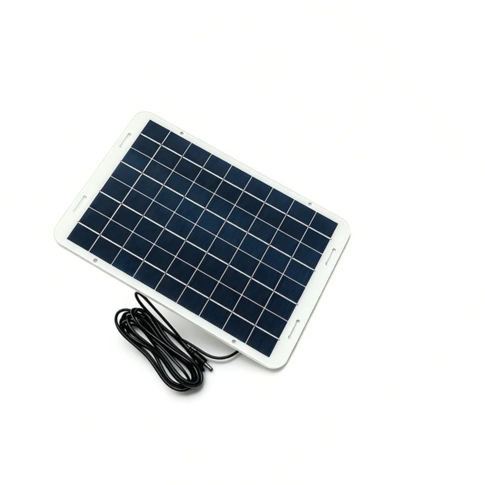 12W 18V Solar Panel 300cm DC5521 Cable – 12V Battery Charger Solar Panel Axl