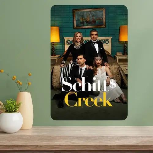 Schitt's Creek Metal Poster Sign | Retro Aluminum Wall Decor Metal Wall Sign Axl aluminum sign aluminum 14x20cm