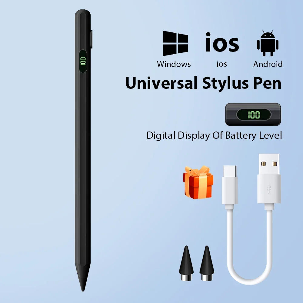 Universal Stylus Pen with LED Display | iPad & Android Tablet Tablet Stylus Pen Axl Universal Pen1