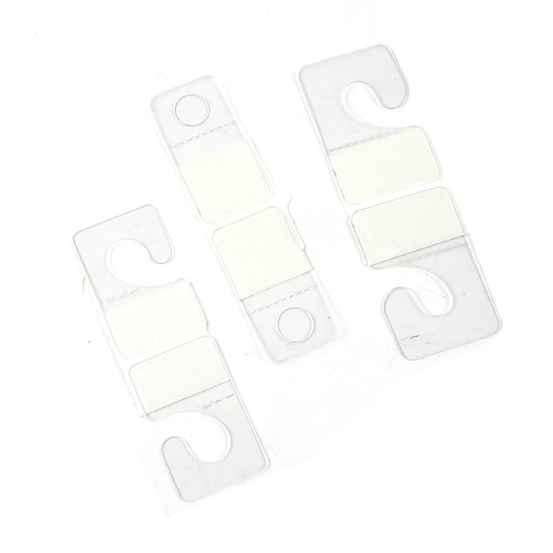 100 PCS PVC Adhesive Hang Tag Hooks – Retail Display Hangers Retail Display Hooks Axl