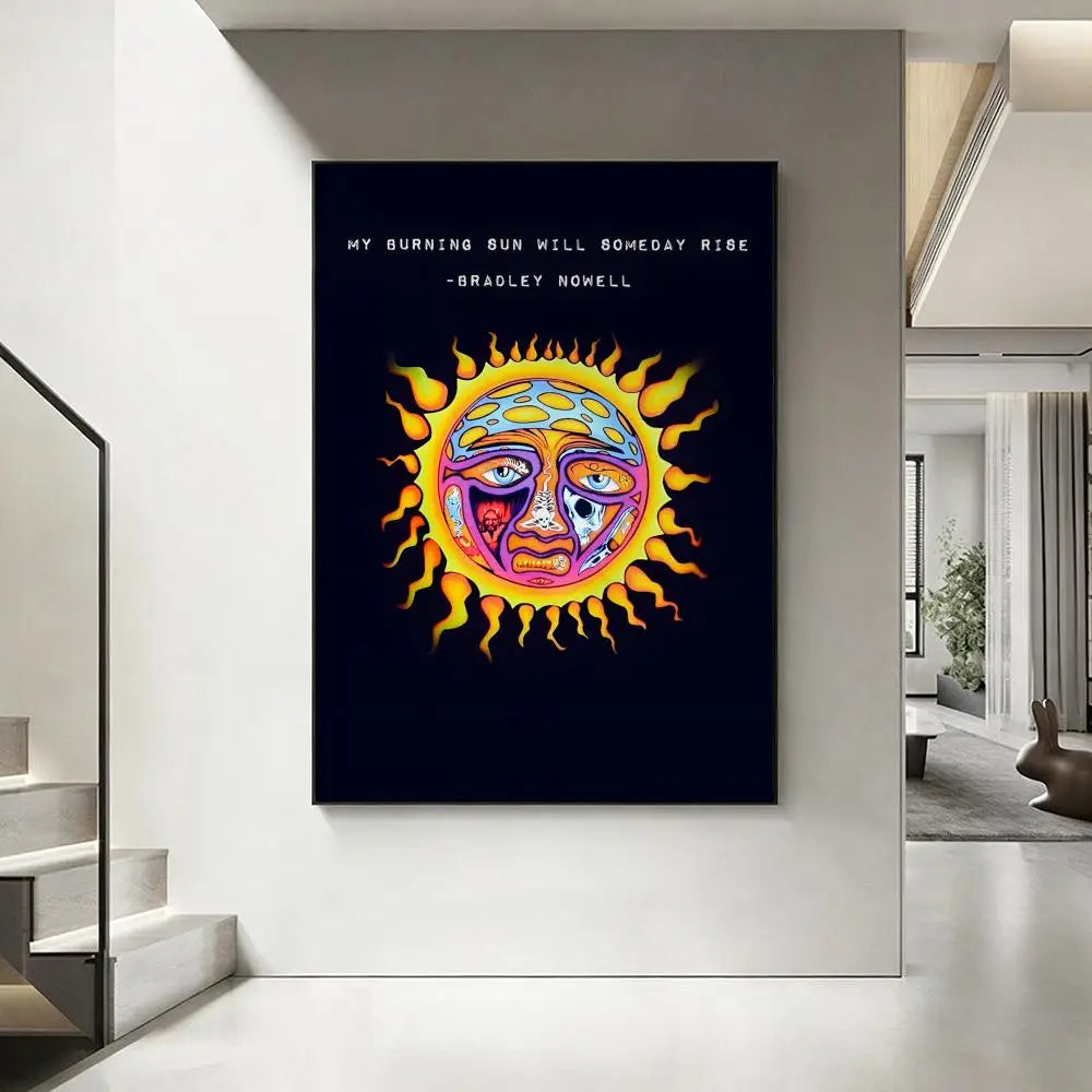 Sublime Band Poster – HD Waterproof Wall Art Print Decor Wall Art Poster Axl