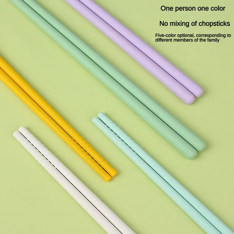 Silicone Chopsticks 31.5cm – Non-Slip Japanese Tableware Pair Silicone Chopsticks Axl