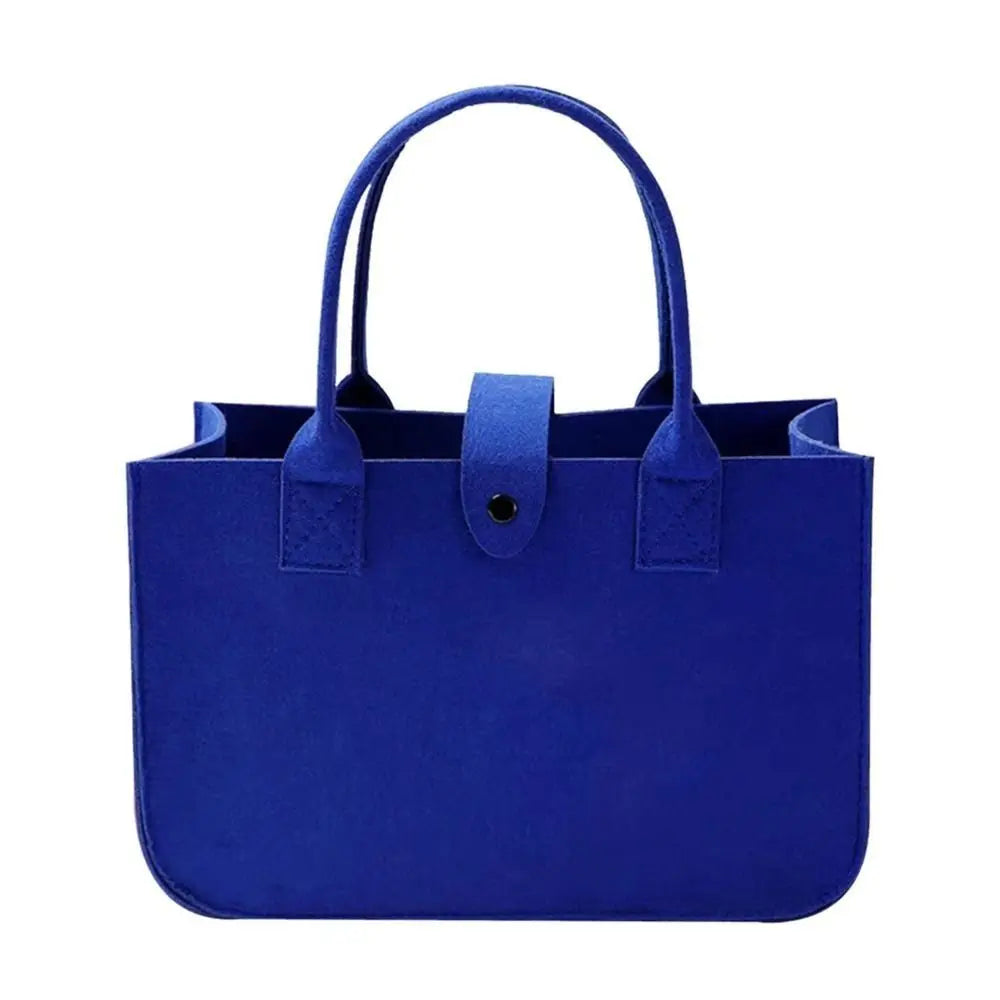 Women's Felt Crossbody Shoulder Bag – Large Capacity Handbag Felt Crossbody Bag Axl blue