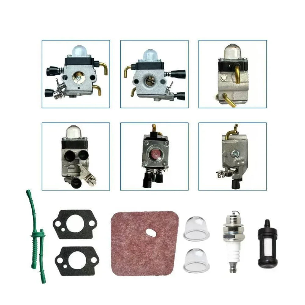 Carburetor Kit Air Filter Fuel Line for FS85 FS80 FS75 FS72 Carburetor Repair Kit Axl