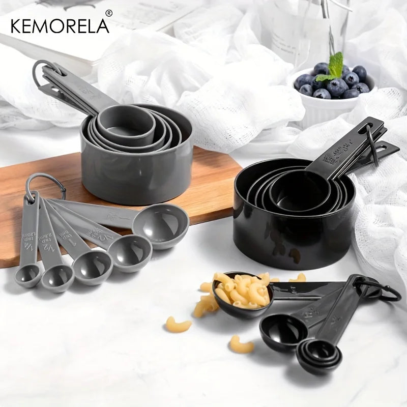 10-Piece Measuring Spoons & Cups Set | Kitchen Baking Tools Measuring Spoons Set Axl