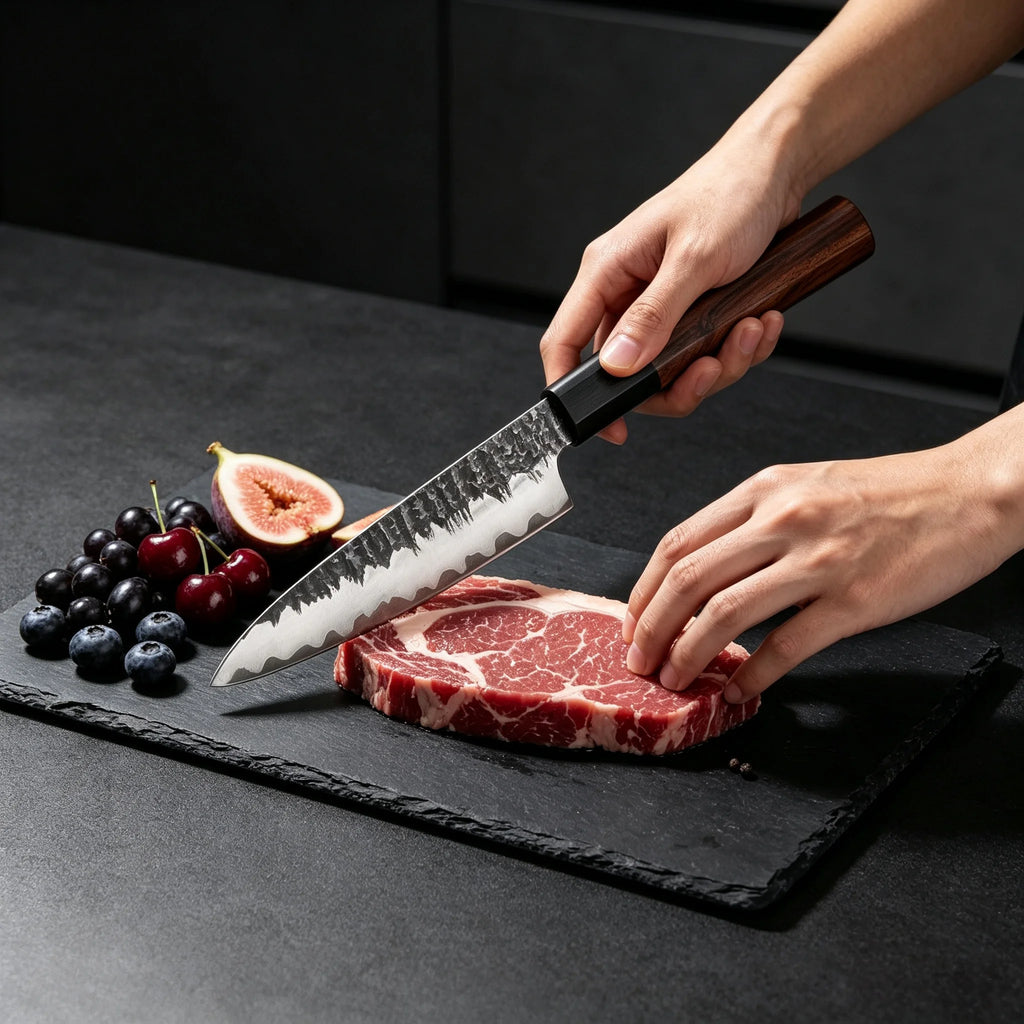 Hand Forged Stainless Steel Kitchen Cleaver Slicing Knife Kitchen Cleaver Knife Axl