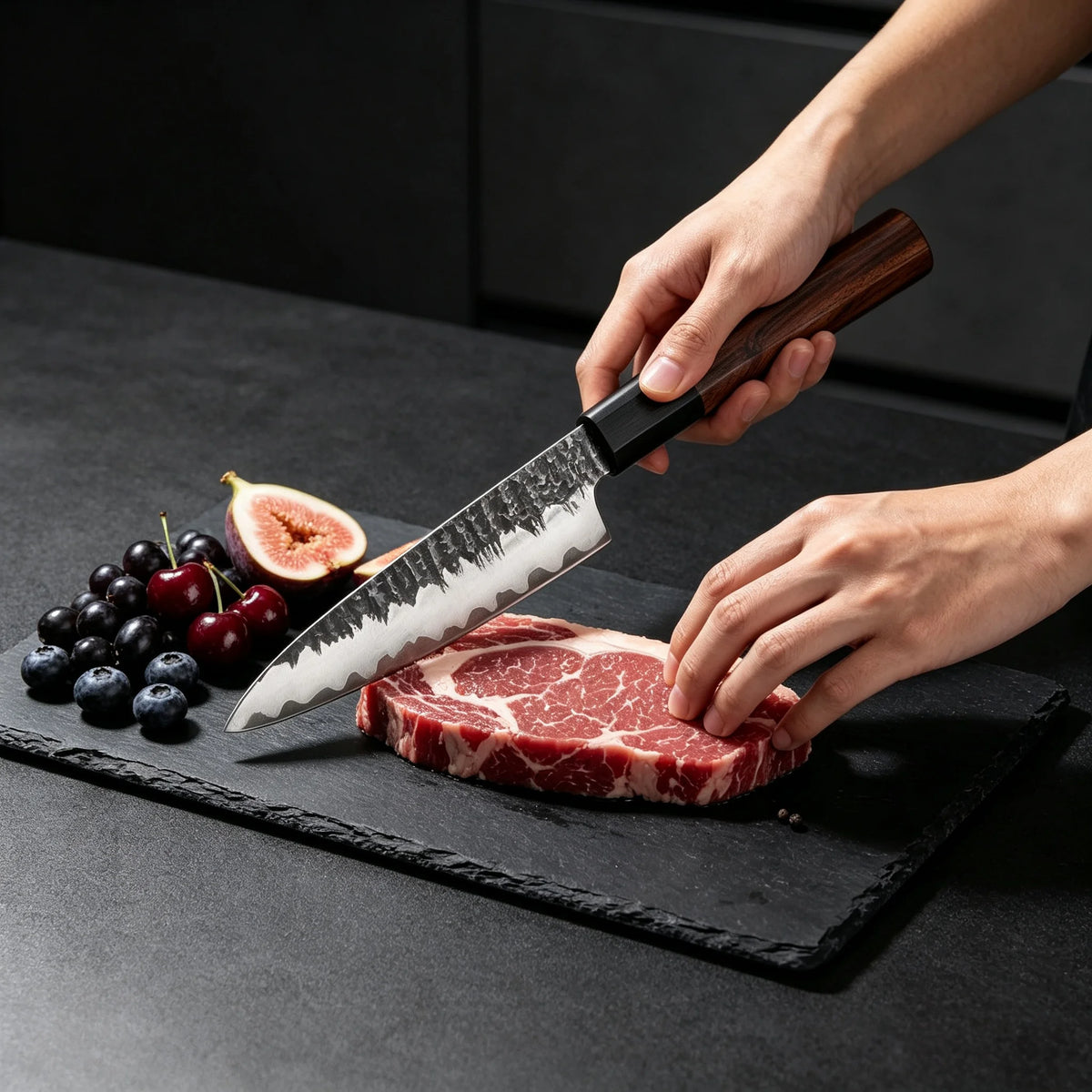Hand Forged Stainless Steel Kitchen Cleaver Slicing Knife Kitchen Cleaver Knife Axl