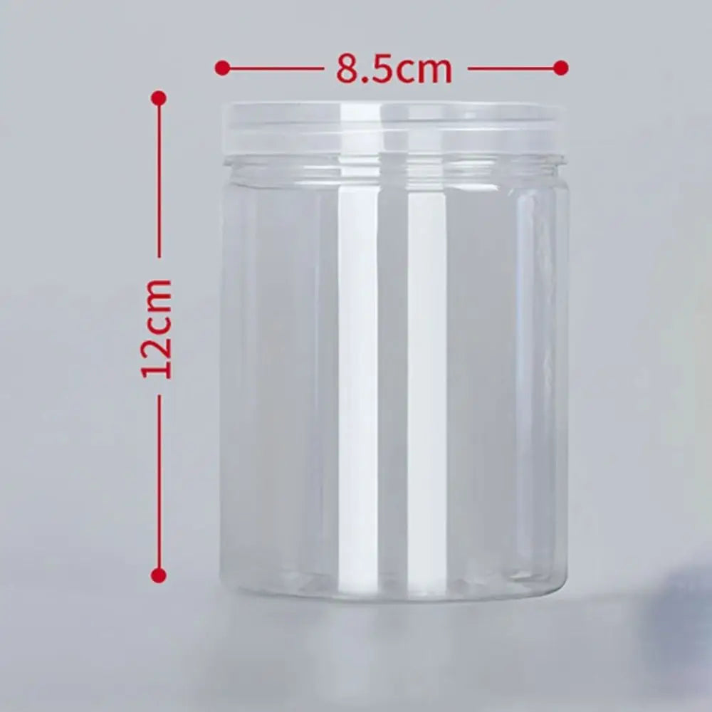 Clear Airtight Food Storage Jar – PET Plastic Sealed Container Food Storage Jar Axl 600ml