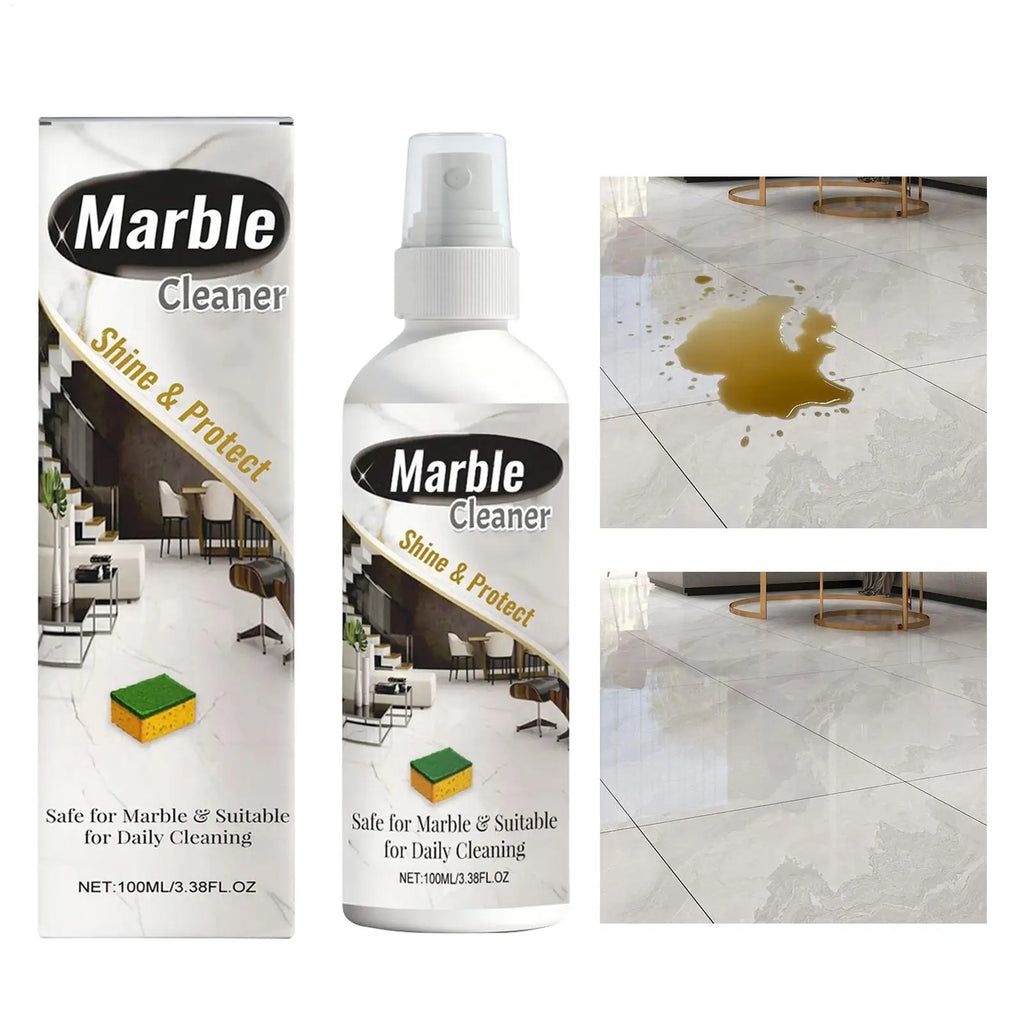 100ml Marble & Granite Stone Cleaner – Shine Restorer Spray Stone Surface Cleaner Axl