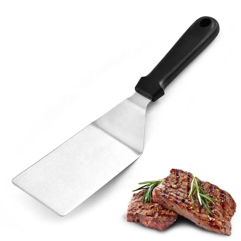Stainless Steel BBQ Spatula & Griddle Scraper Set BBQ Spatula Set Axl
