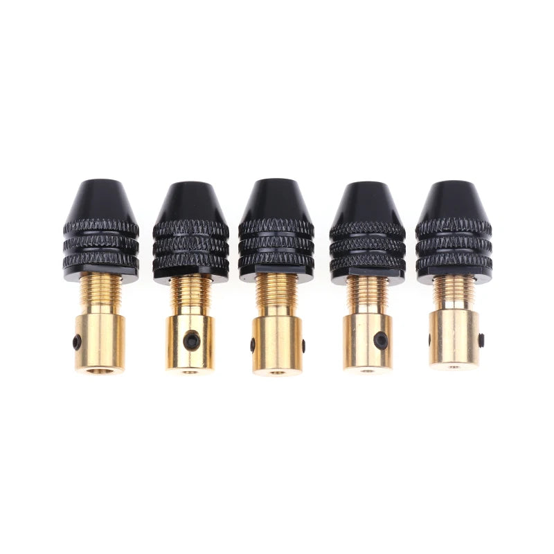 Mini Drill Chuck Collet Set 0.3–3.4mm | 5 Shaft Sizes Mini Drill Chuck Axl