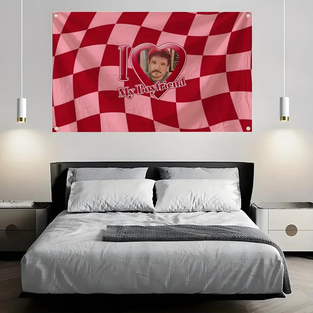 Pedro Pascal Fan Flag – Wall Banner for Bedroom & Events Fan Wall Banner Axl