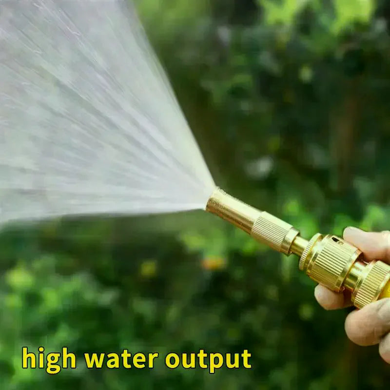Adjustable Garden Hose Spray Nozzle & Quick Connector Garden Hose Nozzle Axl
