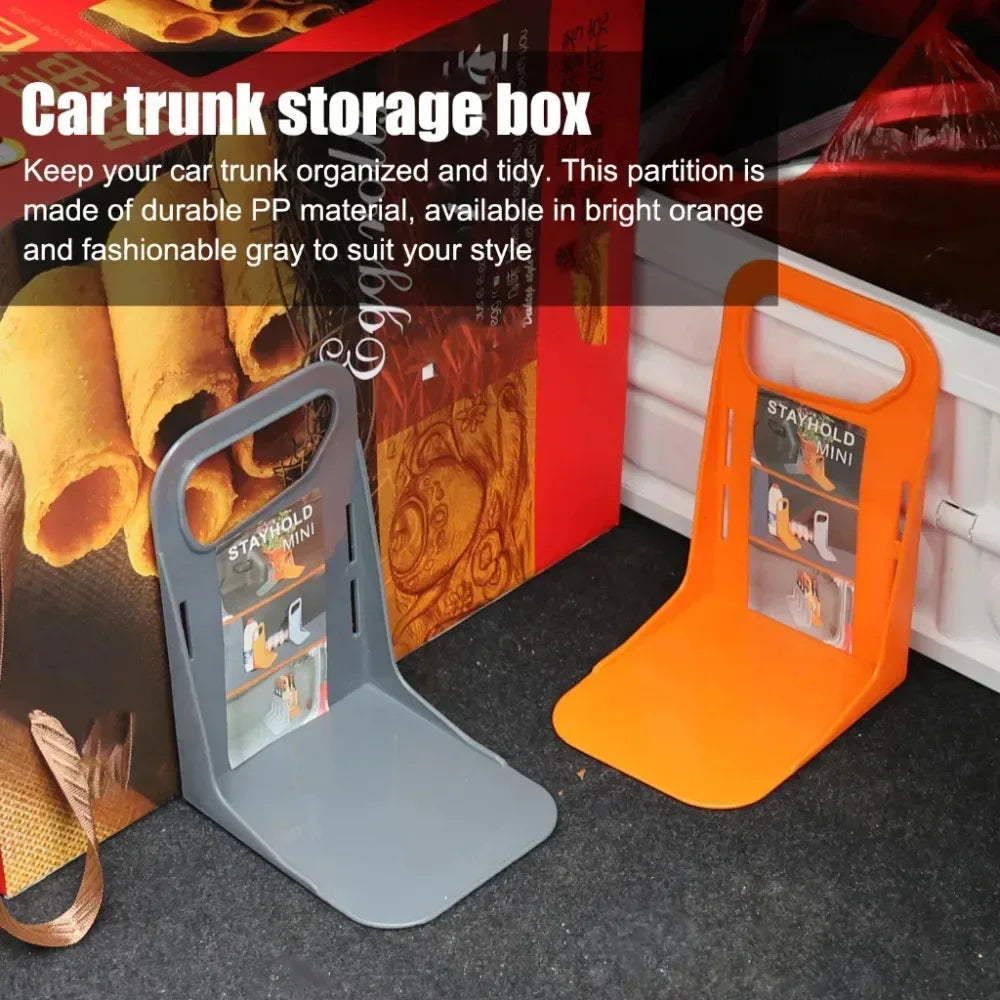 Car Trunk Organizer Anti-Slip Fixed Partition Baffle Rack Trunk Organizer Rack Axl