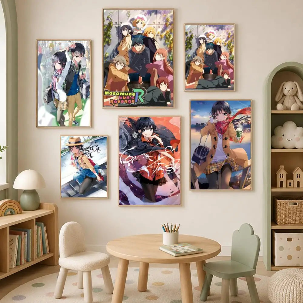 Revenge of Zhengzong HD PVC Wall Art Poster – Peel & Stick Wall Art Poster Axl