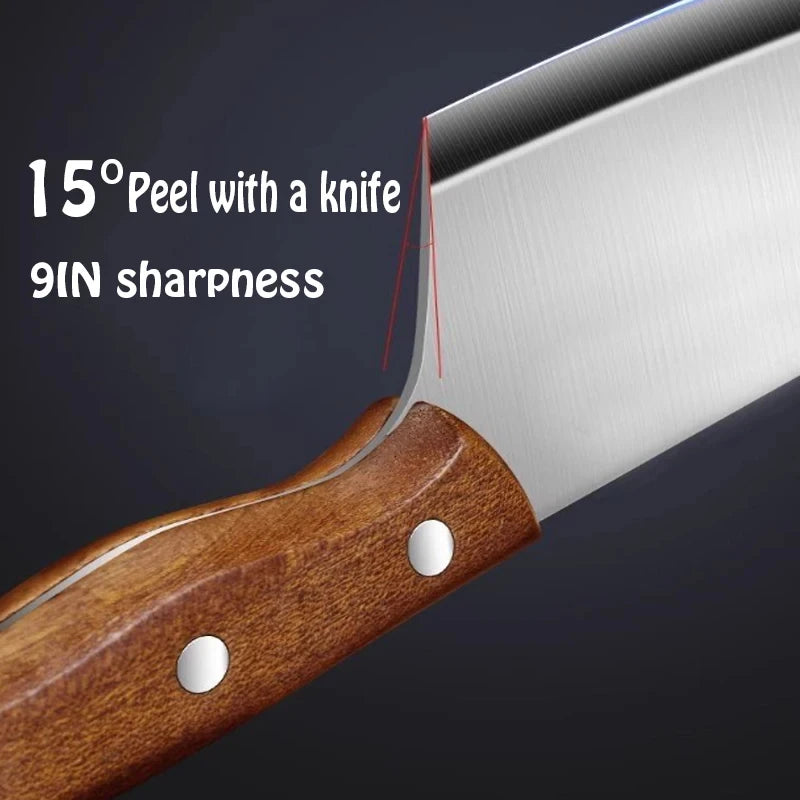 Professional Chef's Knife – Stainless Steel Slicing & Fillet Blade Chef's Kitchen Knife Axl