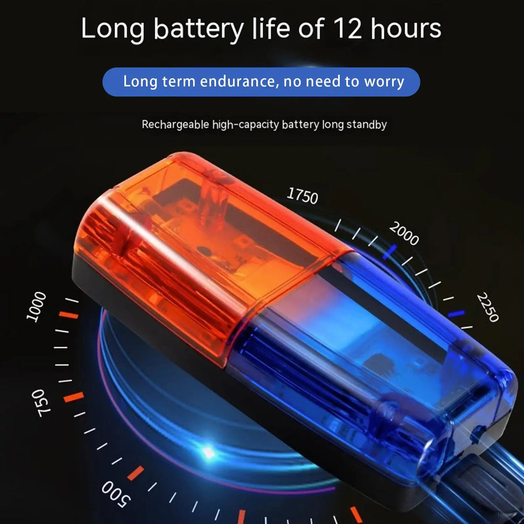 USB Rechargeable LED Shoulder Strobe Light for Night Running LED Safety Clip Light Axl