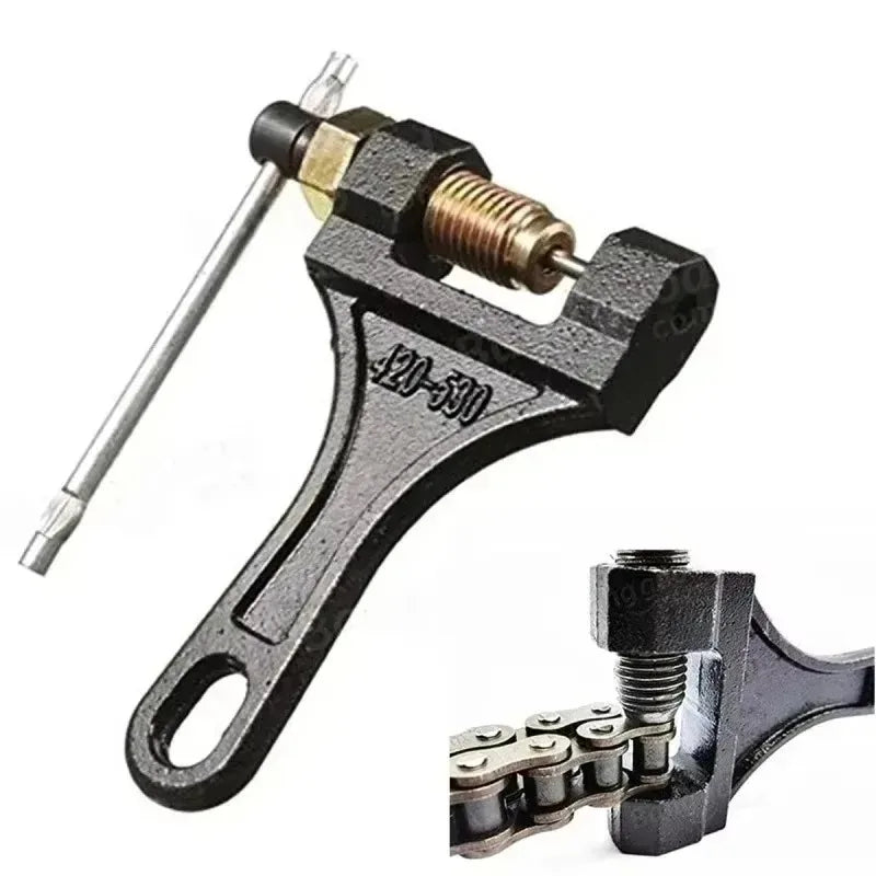 Motorcycle Chain Breaker & Riveting Tool Set 420–530 Chain Breaker Tool Axl