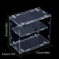 1/64 Acrylic Display Case for MiniGT Tomica Die-Cast Cars Acrylic Display Case Axl A2