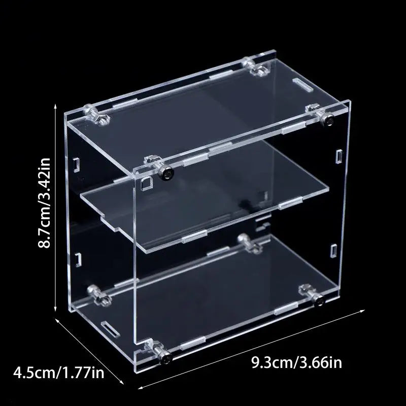 1/64 Acrylic Display Case for MiniGT Tomica Die-Cast Cars Acrylic Display Case Axl A2