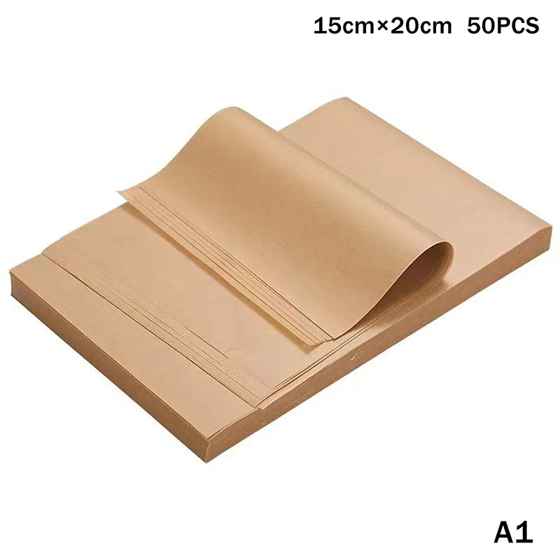 Square Parchment Paper Sheets 50/100 Pcs – Food Grade Baking Baking Parchment Paper Axl A1