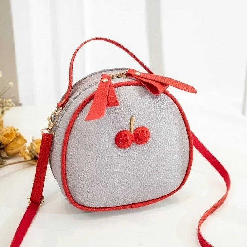 Litchi Mini Backpack – Women's PU Leather Crossbody Shoulder Bag Mini Backpack Axl