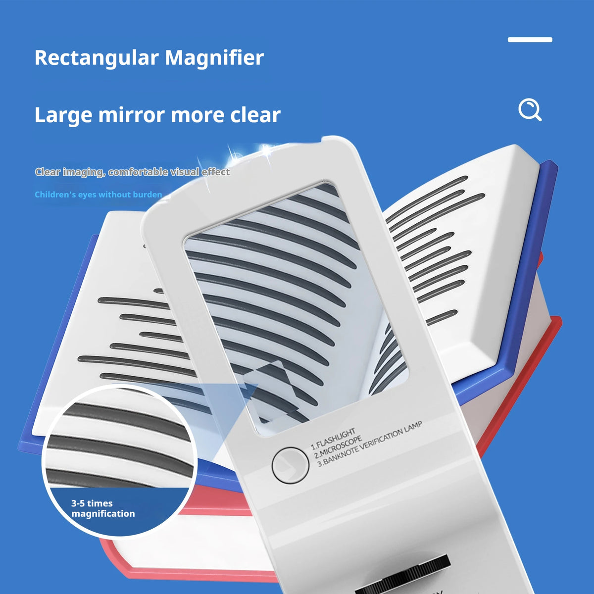 4-in-1 Mini Microscope Toy – Magnifier, Flashlight & Puzzle Educational Science Toy Axl