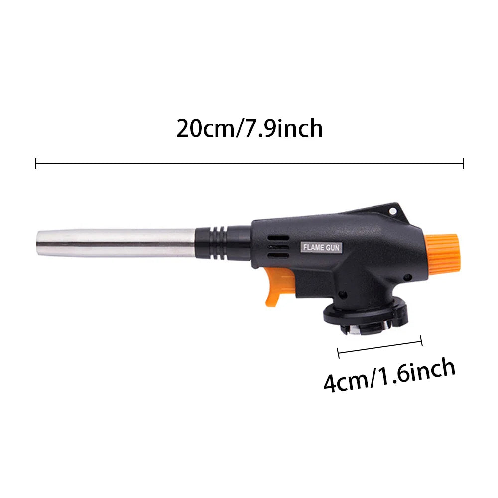Adjustable Jet Flame Blow Torch Lighter – BBQ & Kitchen Butane Blow Torch Axl