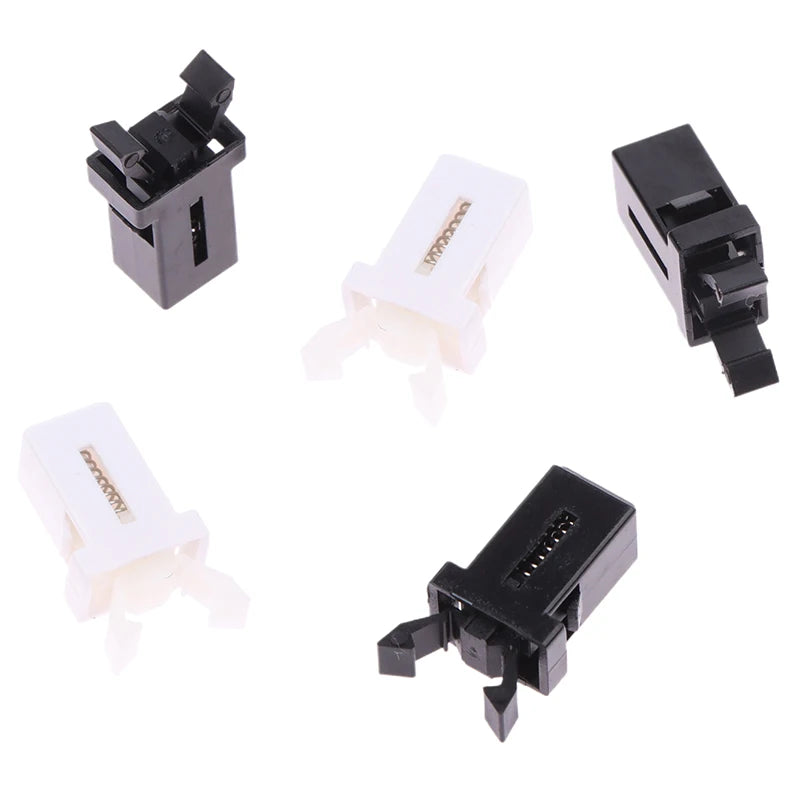 10-Pack Trash Can Lid Latch Clips – Self-Locking Replacement Bin Lid Latch Clips Axl