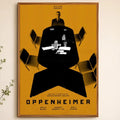 Oppenheimer Movie Poster – Peel & Stick Waterproof PVC Wall Art Movie Wall Poster Axl White01 40X50cmNoframe