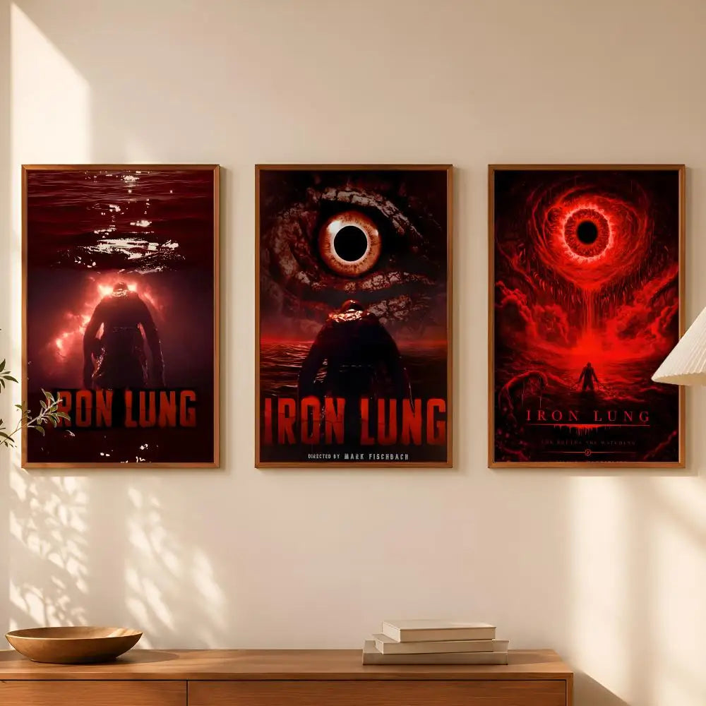 Iron Lung Game HD PVC Wall Art Poster – Self-Stick Decor Wall Art Poster Axl