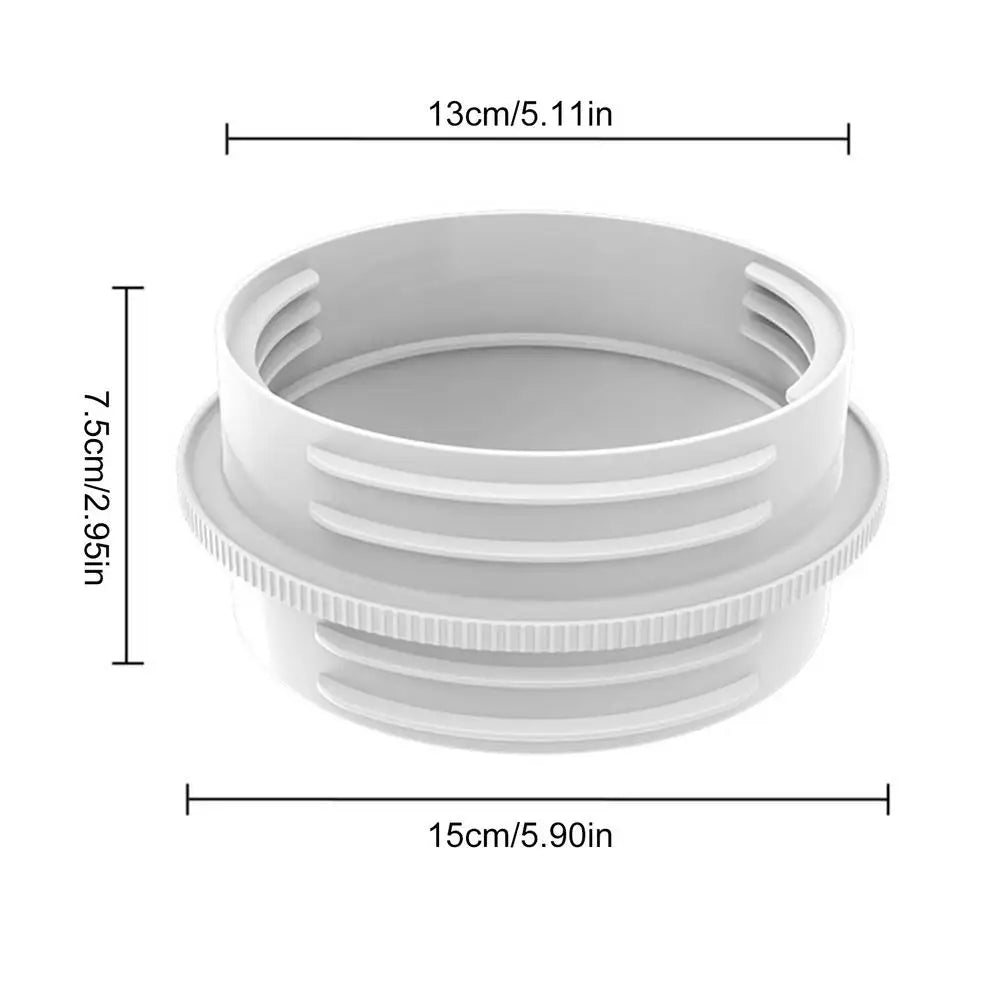 AC Exhaust Hose Connector – Universal Quick-Connect Coupler AC Hose Connector Axl Universal