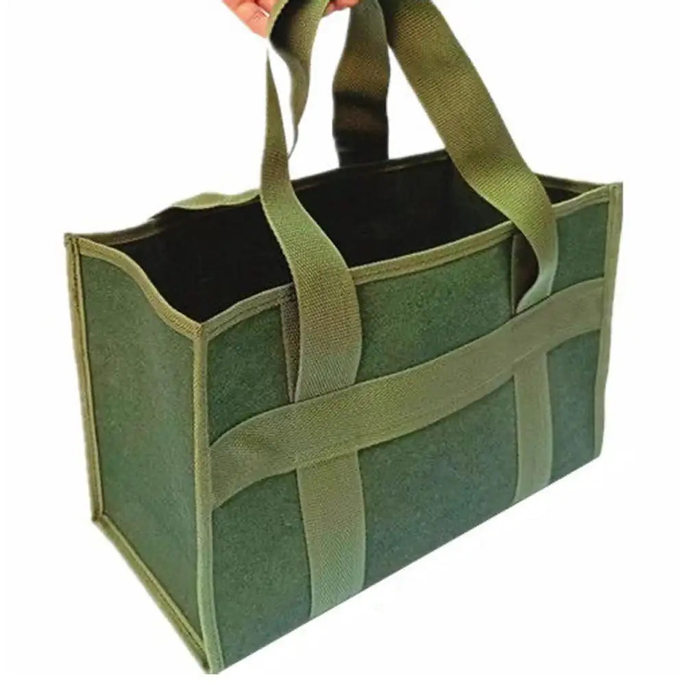 Large Electrician Tool Bag – Heavy-Duty Oxford Canvas Organizer Tool Storage Bag Axl S Green