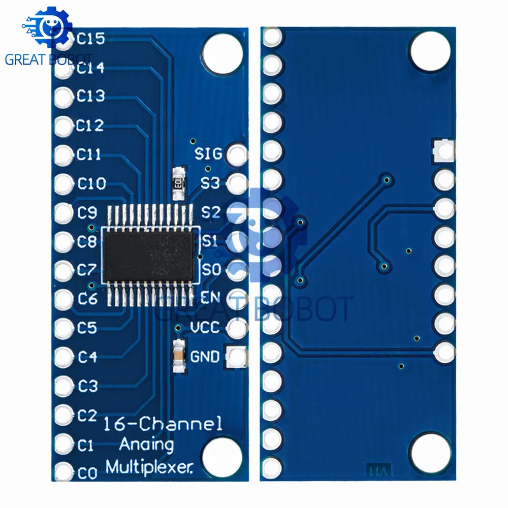 CD74HC4067 16-Channel Analog Digital Multiplexer Module Multiplexer Breakout Module Axl