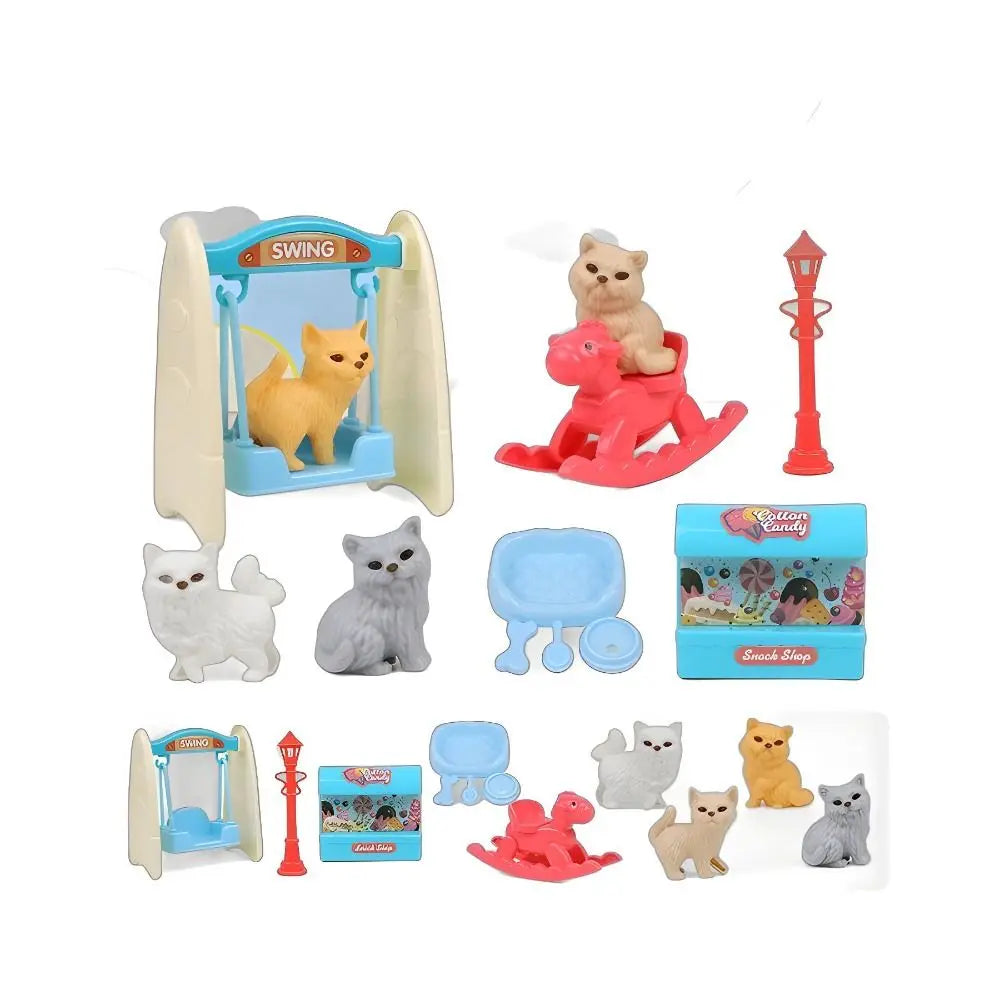 Cute Mini Puppy Pretend Play Toy Dog Doll Set – Kids Ages 3–6 Pretend Play Toy Set Axl