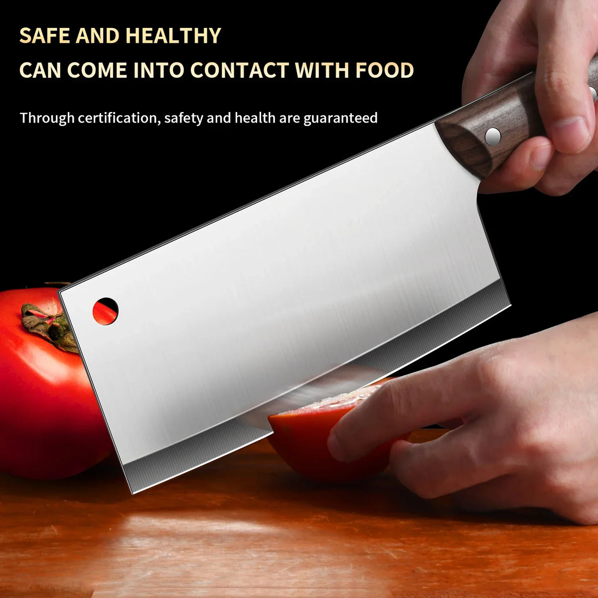 Professional Stainless Steel Utility Kitchen Knife – Anti-Slip Handle Utility Kitchen Knife Axl