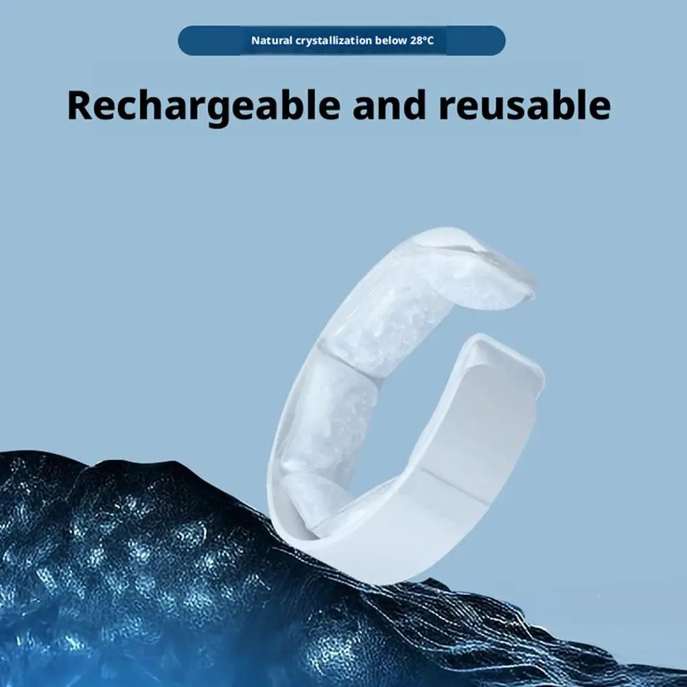 PCM Cooling Neck Ring – Wearable Ice Neckband for Summer Cooling Neck Ring Axl