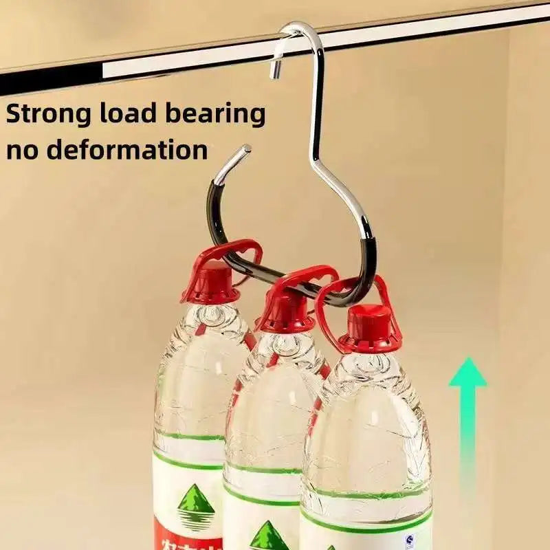 5-Pack Stainless Steel Closet Hooks – Hat & Scarf Organizer Closet Hook Organizer Axl