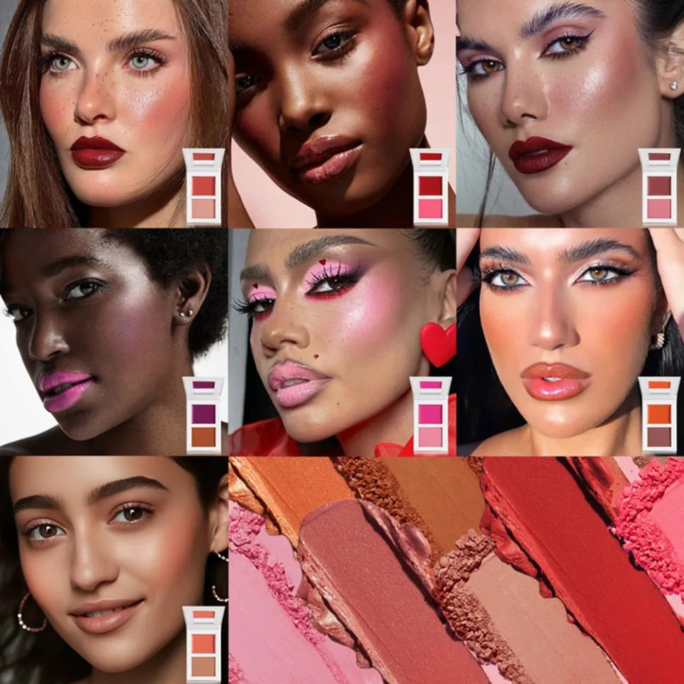 Dual Color Creamy Blush – Matte Vegan Private Label Blusher Cream Blush Axl