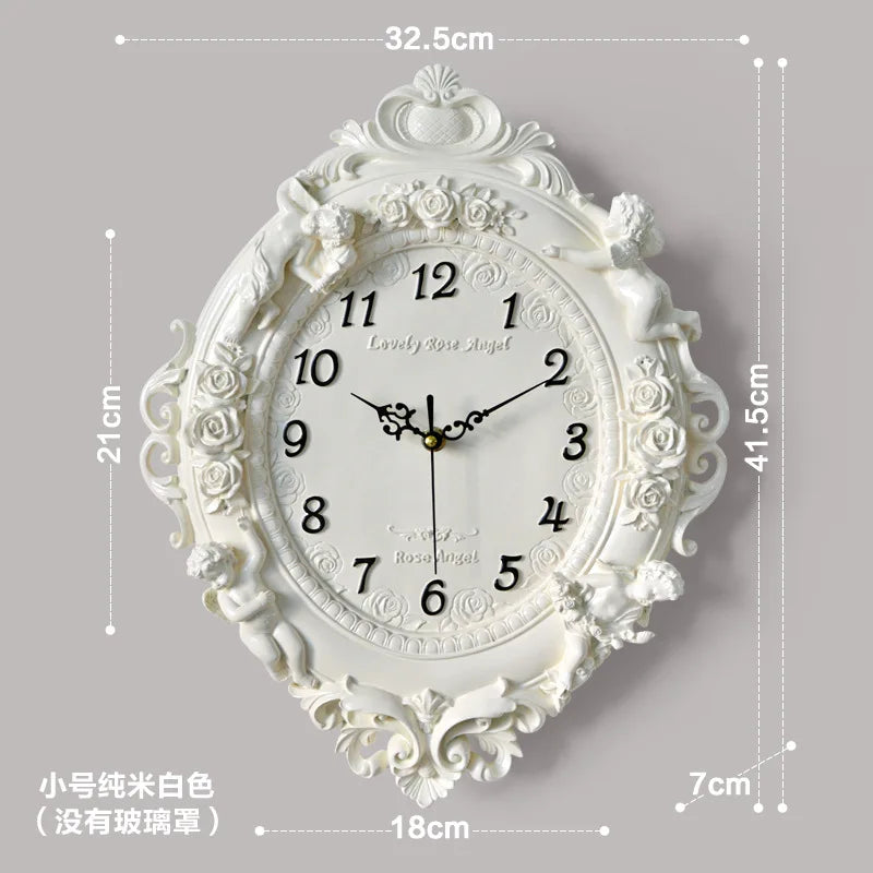 Nordic 3D Large Silent Wall Clock – Modern Home Decor Wall Clock Axl Style D Small