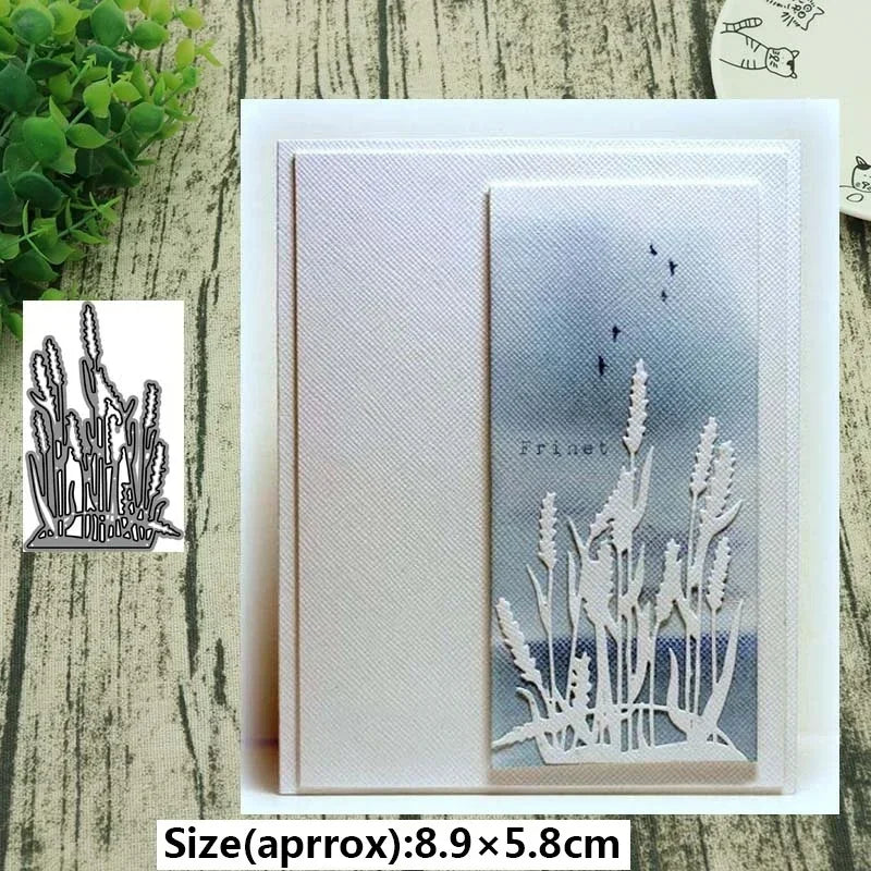 Metal Cutting Dies – Reed Design for Scrapbook & Paper Craft Paper Craft Dies Axl